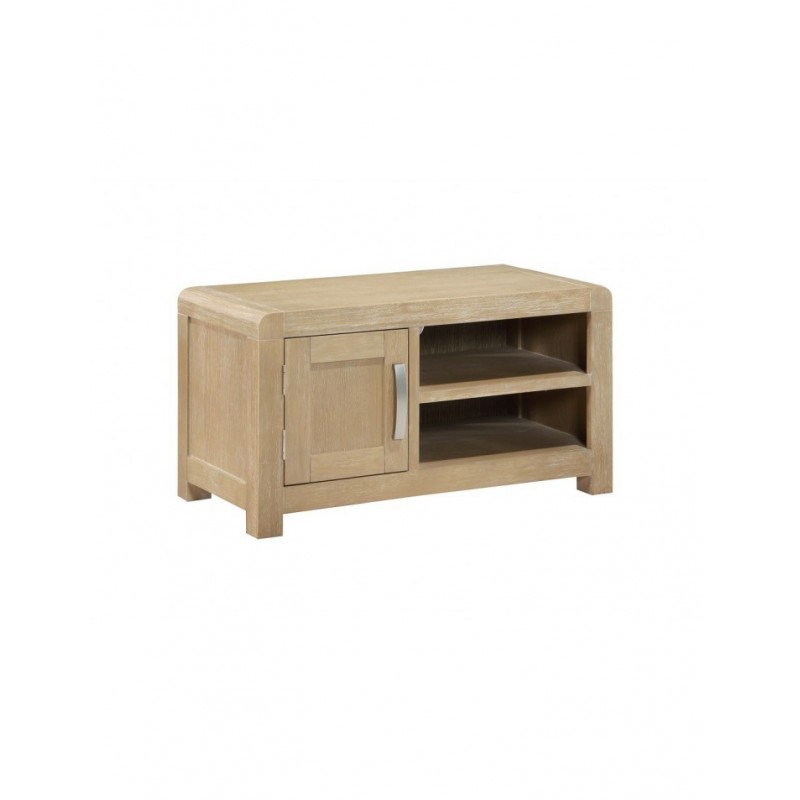 AM Tennessee Washed Oak Small TV Unit